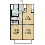 Cest La Vie 日南A・B・C(セラヴィニチナン)の間取り画像