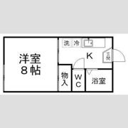 コーポマインA棟の間取り画像