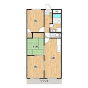 シャイン新西方の間取り画像