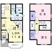 エクセレントタイムⅢの間取り画像