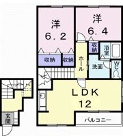 グランディール・堀越の間取り画像
