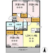 サリサ.jの間取り画像
