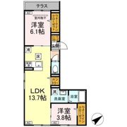 D Paina 井土ケ谷中町の間取り画像