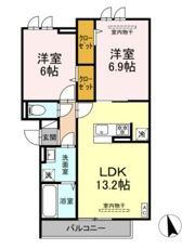 ロイヤルヒルズの間取り画像