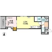 GRAMM丹波口の間取り画像