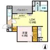 GRAMM丹波口の間取り画像