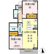 (仮称)D-ROOM片江2丁目の間取り画像