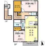 (仮称)D-ROOM片江2丁目の間取り画像