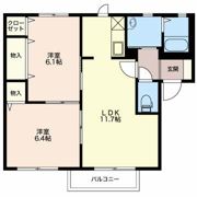 コスモコートサンコウの間取り画像