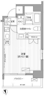 Ti－KAWASAKIの間取り画像