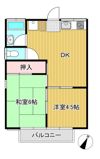 Kハイツの間取り画像