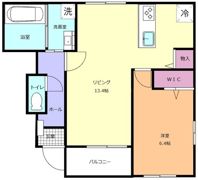 IEDES上仁井田の間取り画像