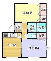 フレグランスグロリアC棟の間取り画像