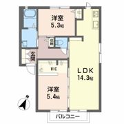 ビック イースト B棟の間取り画像