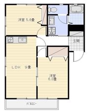 K＇s 弐番館の間取り画像