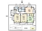 門前町5丁目 戸建て 3DKの間取り画像