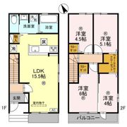 （仮称）D-room京田辺松井ケ丘の間取り画像