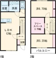 カーサ・ソラーナAの間取り画像