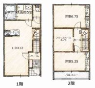 カーサ・ソラーナAの間取り画像