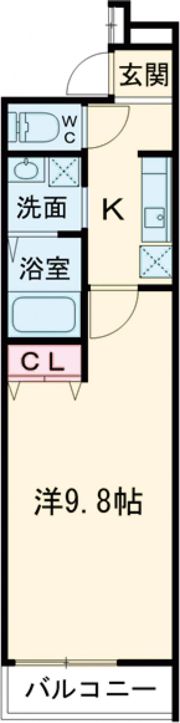 フジパレス尼崎東難波Ⅱ番館の間取り画像