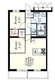 レトワール今川の間取り画像