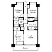 ラフィネ立川の間取り画像
