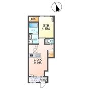 エスポアメゾンMの間取り画像