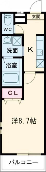 フジパレス尼崎東難波Ⅲ番館の間取り画像