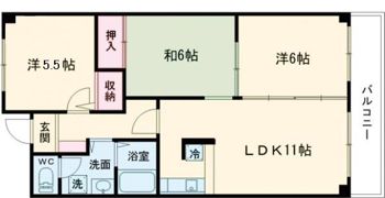 ロイヤルマンションの間取り画像