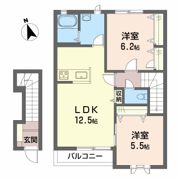 シャーメゾン丘 A棟の間取り画像