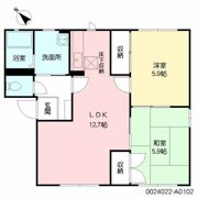 フィールドコート本城II A棟の間取り画像