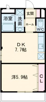 グランデージ中野の間取り画像