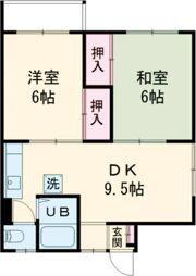 ホワイトハイツDの間取り画像