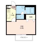 ヒカリハイツの間取り画像