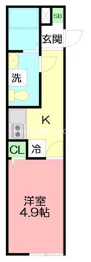 ダイヤモンドテラス鵠沼海岸Aの間取り画像