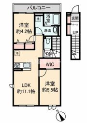 Orchid Bの間取り画像