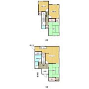 根木名貸家の間取り画像