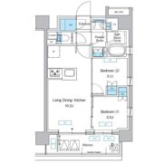 プレディアコート三軒茶屋の間取り画像