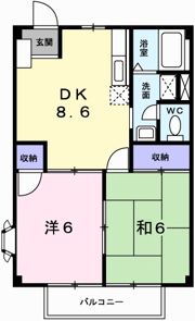 エスポワール三木の間取り画像