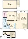 bouleau blancの間取り画像