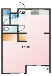 コーポ阿倉川の間取り画像