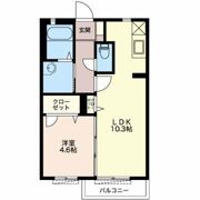 ソレアードBの間取り画像