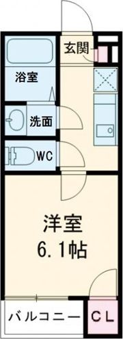 モダンアパートメント平野本町の間取り画像