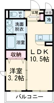 仮）津市久居野村町マンションの間取り画像