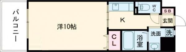 サンシャイン十番館.曽根の間取り画像