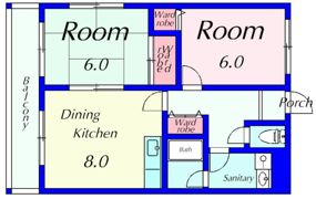 SKマンション21の間取り画像