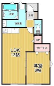 オラス蒲原の間取り画像