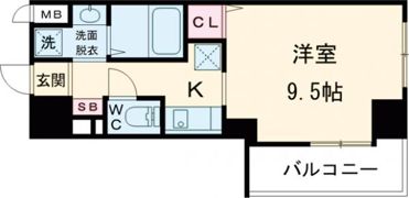 S-RESIDENCE宇品5丁目Ⅰの間取り画像