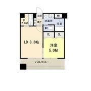 ドゥーエ谷町の間取り画像