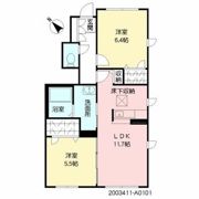 グリナージュアリーナの間取り画像